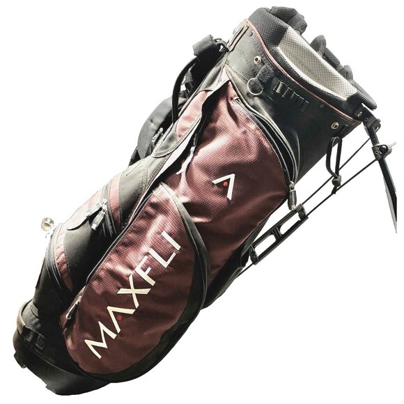 Maxfli Golf Club Carrying/Stand Bag 7 Way Dividers with Strap - Picture 9 of 10